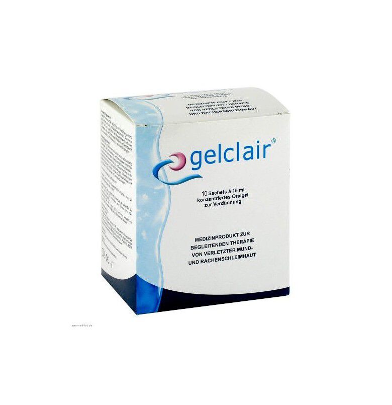 GELCLAIR GEL ENJUAGUE BUCAL C 10 SOB