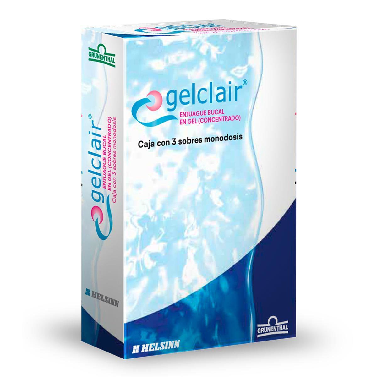 GELCLAIR GEL ENJUAGUE BUCAL C 3 SOB