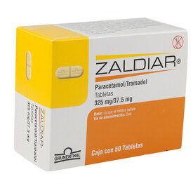 ZALDIAR 325MG/37.5MG C 50 TAB CD