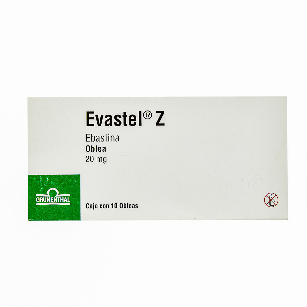 EVASTEL Z OBLEAS 20MG C 10 TAB EBASTINA
