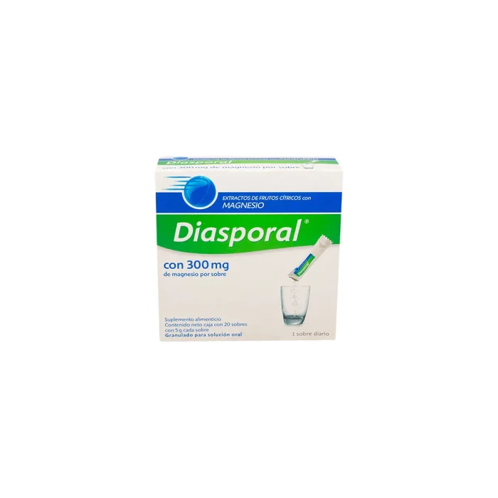 DIASPORAL SUP ALIM 300MG C 20 SOB