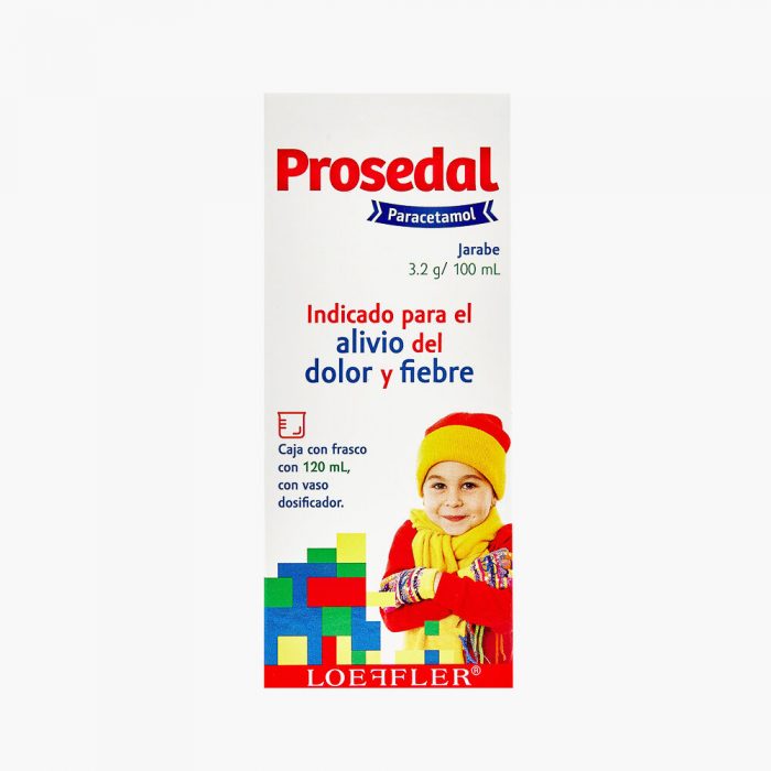PROSEDAL JBE 120ML C/VASO DOSIFI  PARACETAMOL