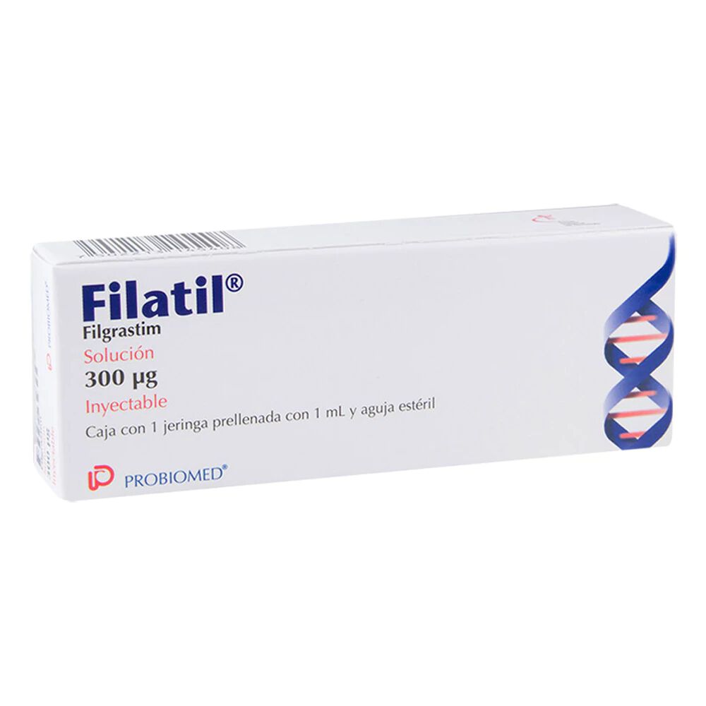 FILATIL 300MG SOL INY 1ML FILGRASTIM