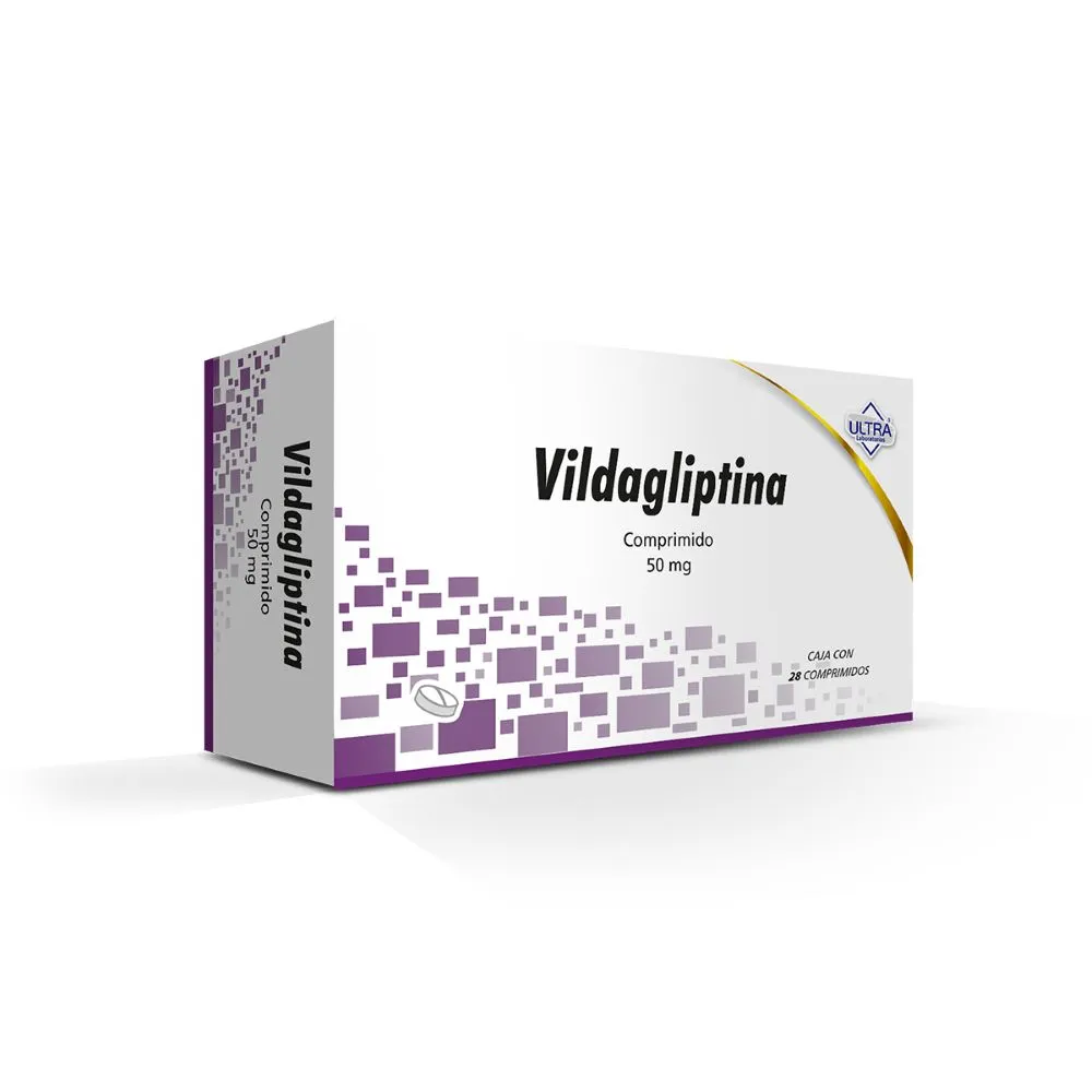 VILDAGLIPTINA 50MG C 28 TAB ULTRA
