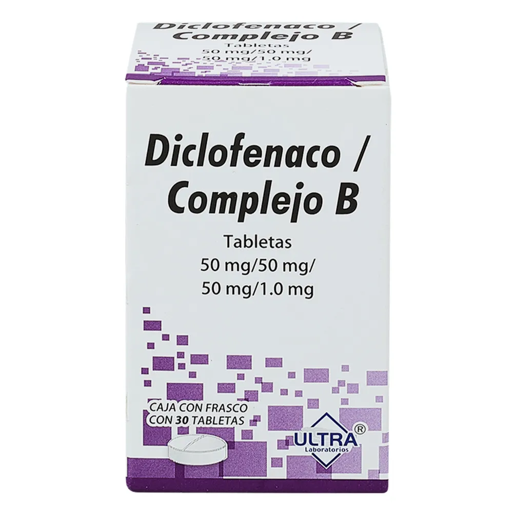 DICLOFENACO COMPLEJO B T 30 ULTRA