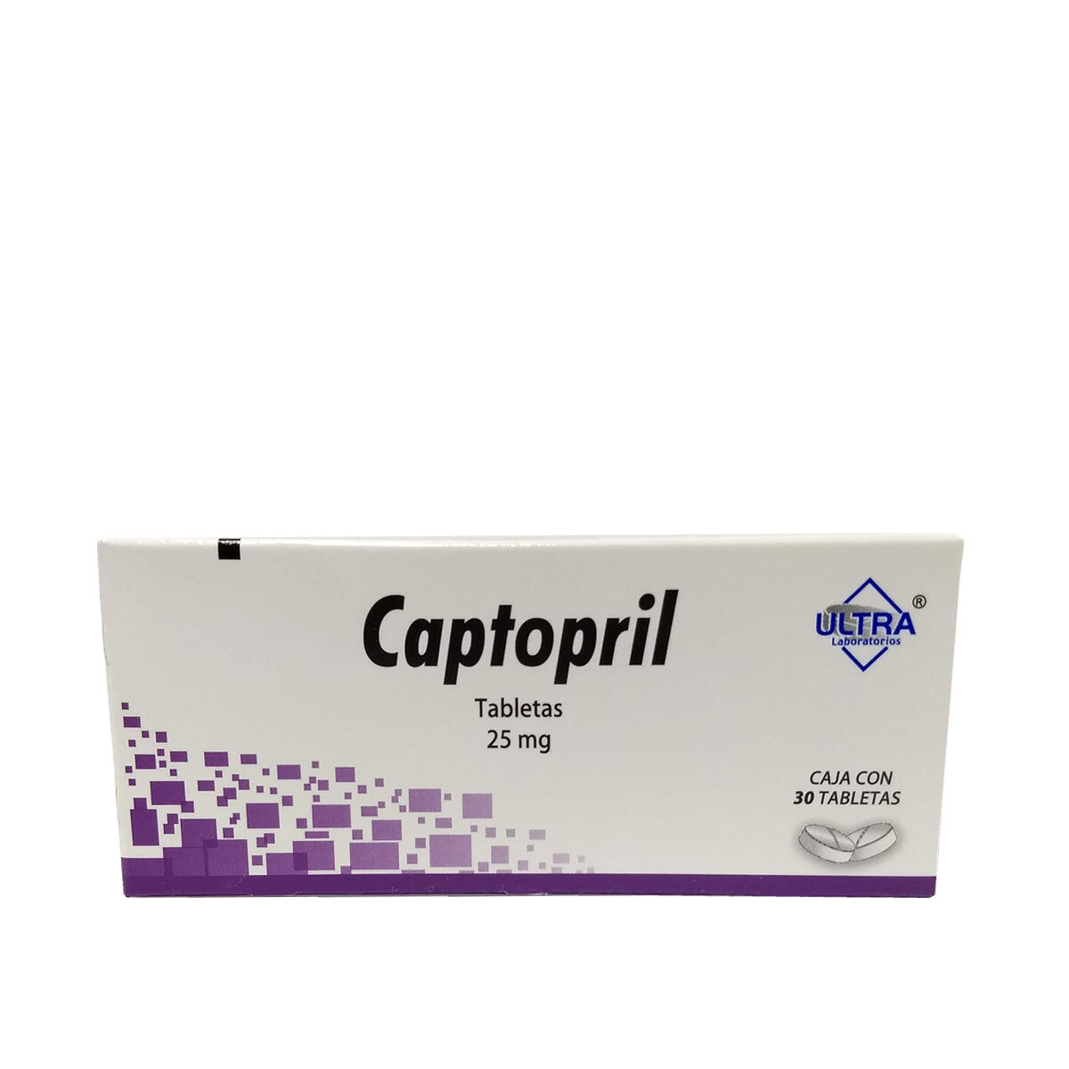 CAPTOPRIL 25 MG T 30 ULTRA