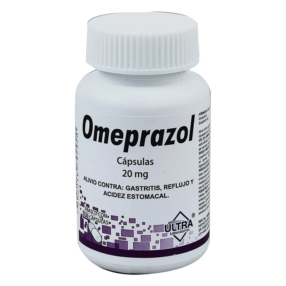 OMEPRAZOL 20MG C 120 CAP ULTRA