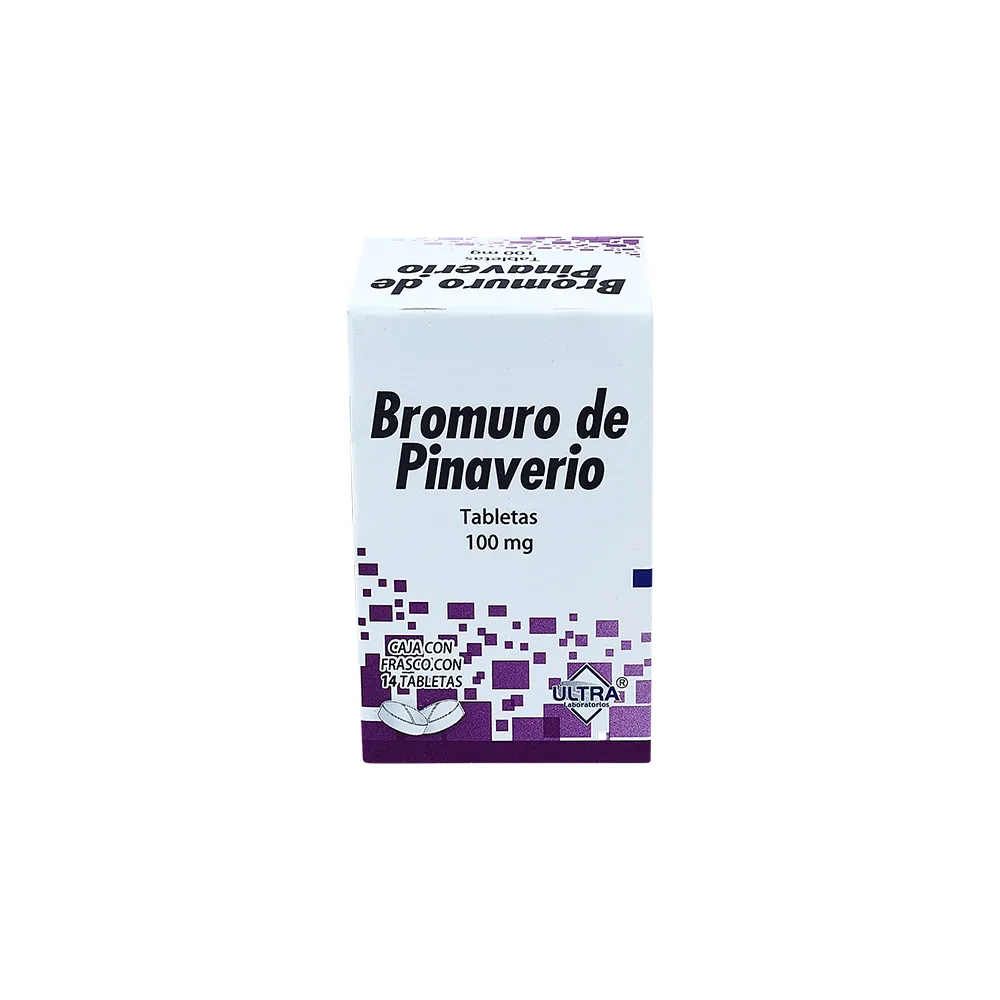 BROMURO DE PINAVERIO 100MG C 14 TAB ULTRA