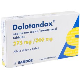 DOLO TANDAX 275MG/300MG C 12 TAB