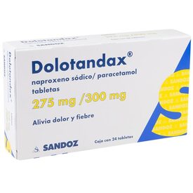 DOLO TANDAX 275/300MG C 24 TAB NAPROXPARACETAM