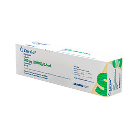 ZARZIO 300UG SOL INY O.5ML C 1 JGA PRELLE FILGRASTIM (R)