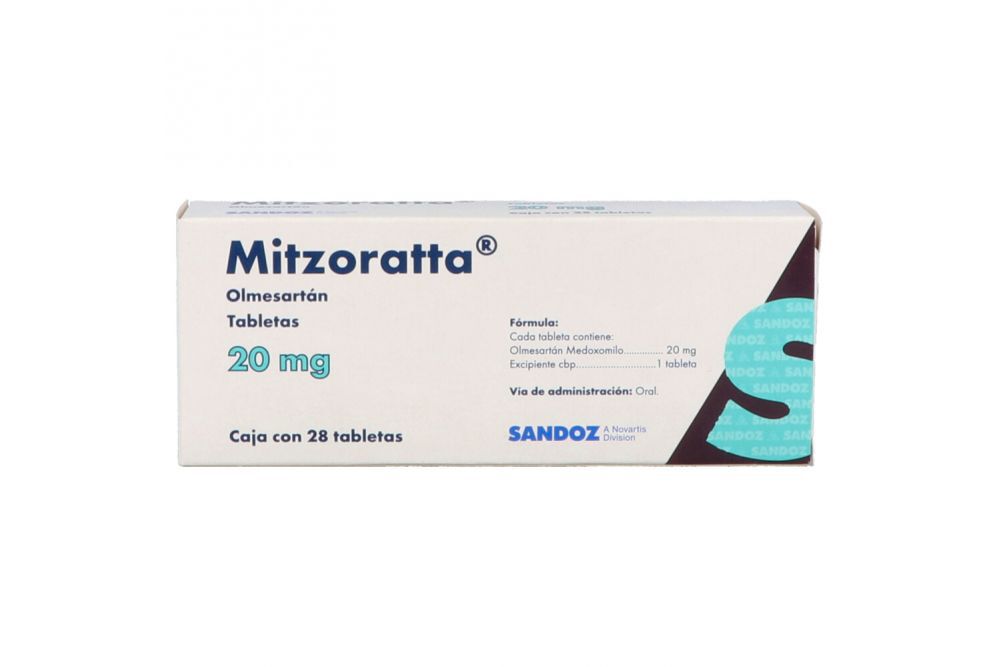 MITZORATTA 20MG C 28 TAB OLMESARTAN