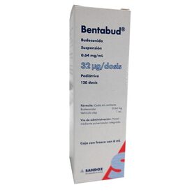BENTABUD 0.64MG/ML 32UI SUSP 6ML PEDIATRICO