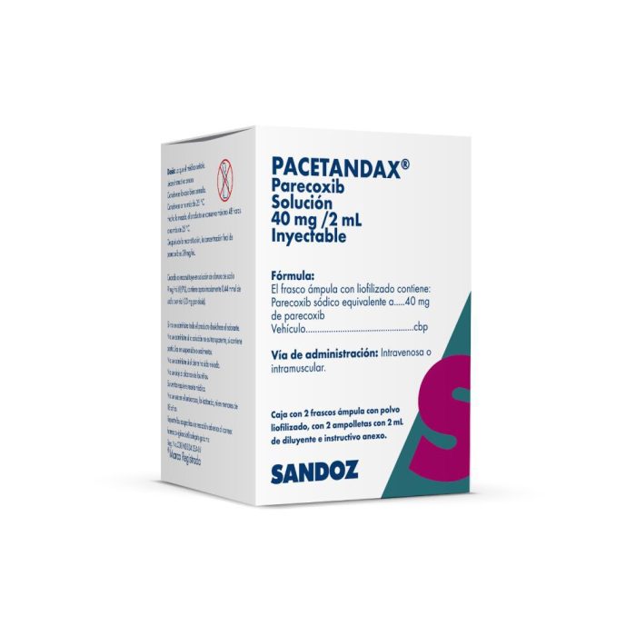 PACETANDAX SOL INY 40MG/2ML PARECOXIB