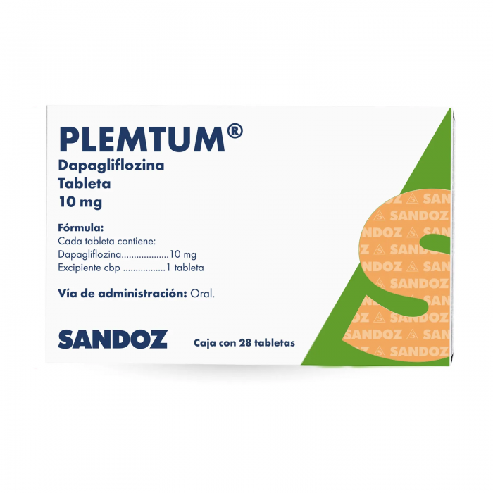 PLEMTUM 10MG C 28 TAB DAPAGLIFLOZINA