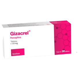 GIZACREL 1.0MG TAB 30 RASAGILINA