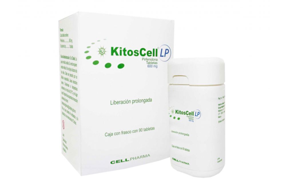KITOSCELL LP 600MG C 90 TAB PIRFENIDONA