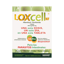 LOXCELL NF 400MG/300MG C 1 TAB ADULTO