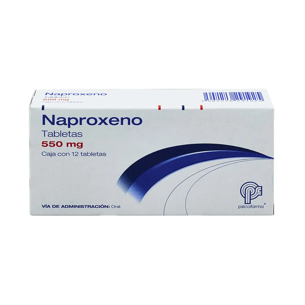 NAPROXENO SODICO 550MG C 12 TAB PEGO
