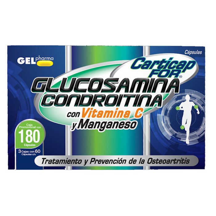 CARTICAPFOR C 60 CAP GLUCOSAMINACONDROITINAVIT C MAG