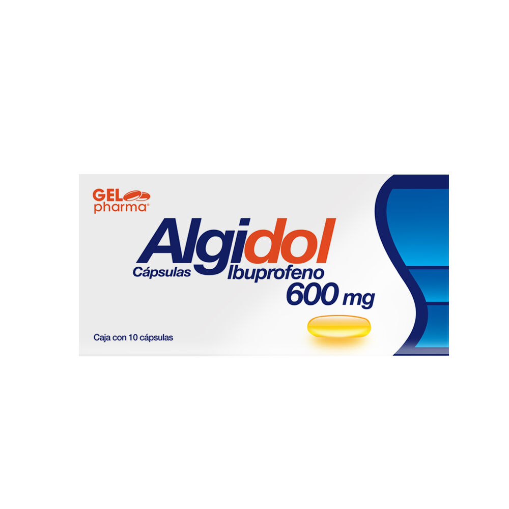 ALGIDOL 600MG C 10 CAP IBUPROFENO