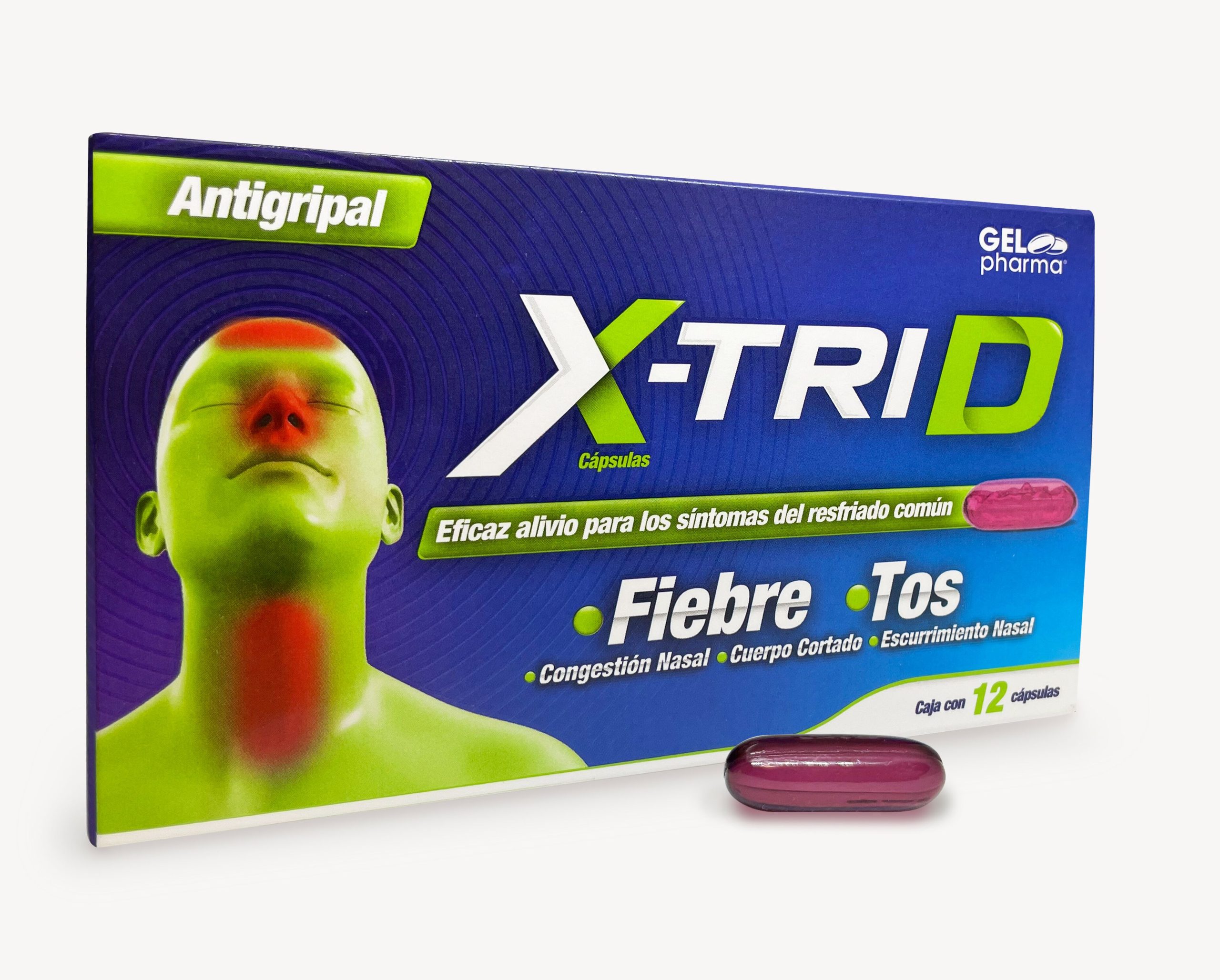 XTRID C 12 CAP ANTIGRIPAL