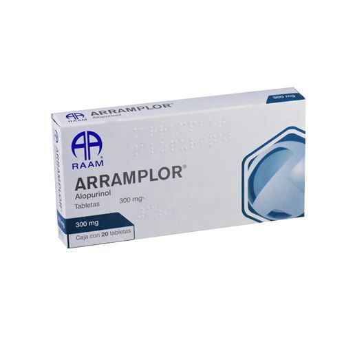 ARRAMPLOR 300MG C 20 TAB ALOPURINOL