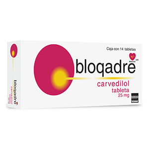 BLOQADRE 25MG C 14 TAB CARVEDILOL