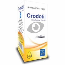 CRODOTIL SOL OFT 5ML DORZOLAMIDA-TIMOLOL