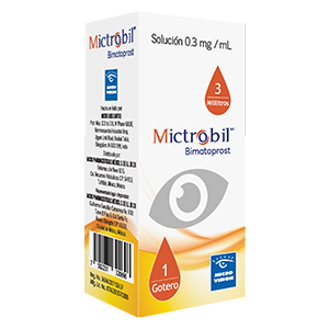 MICTROBIL SOL OFTALMICA GTS 3ML BIMATOPROST