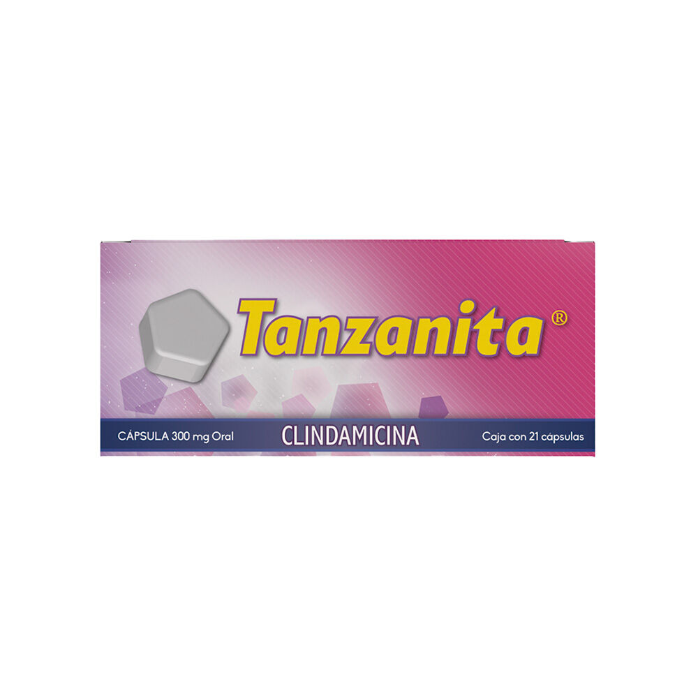 TANZANITA 300MG C 21 CAP CLINDAMICINA
