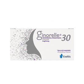 GINORELLE 30 3MG/30MCG C 28 TAB
