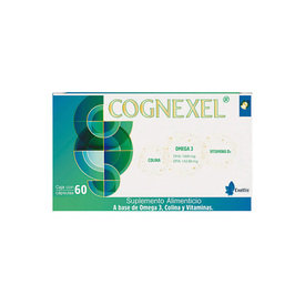 COGNEXEL C 60 CAP OMEGA 3-COLINA-VITAMIN SUPLEM ALIMENT