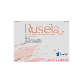 RUSELA C 30 CAP RUSCUS ACUHESPERIDINAAC ASCORBICO