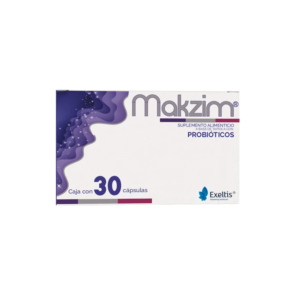 MAKZIM C 30 CAP PROBIOTICOS SUPLEMENTO ALIMENTICIO