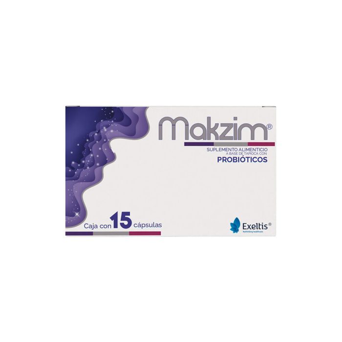 MAKZIM C 15 CAP PROBIOTICOS SUPLEMENTO ALIMENTICIO