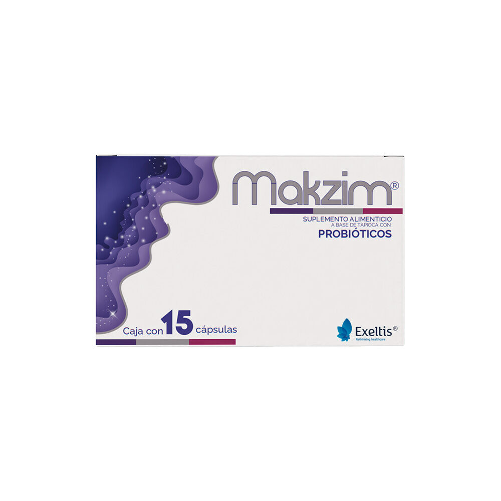 MAKZIM C 15 CAP PROBIOTICOS SUPLEMENTO ALIMENTICIO