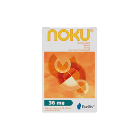 NOKU LP 36MG C 30 TAB METILFENIDATO