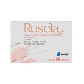RUSELA C 60 CAP RUSCUS ACUHESPERIDINAAC ASCORBICO