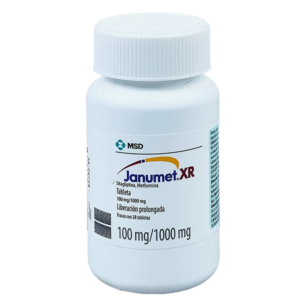 JANUMET XR 100/1000MG C 28 TAB
