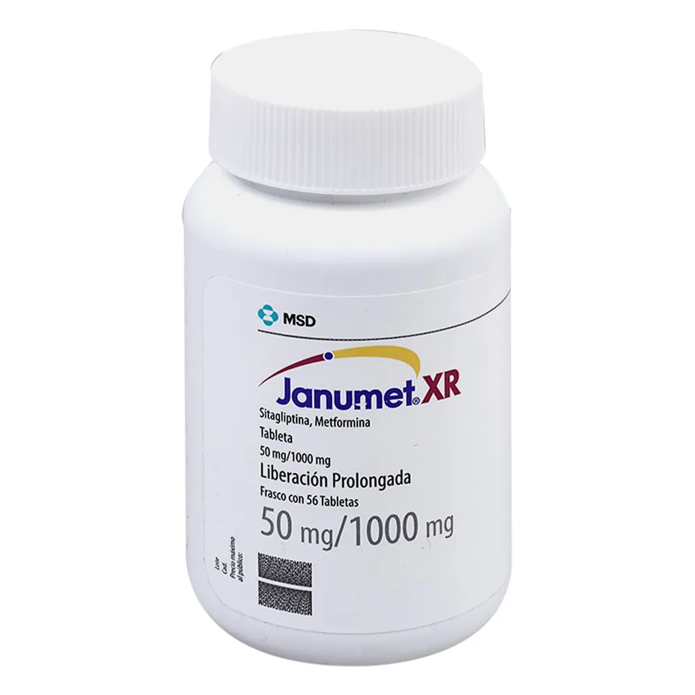 JANUMET XR 50/1000MG C 56 TAB