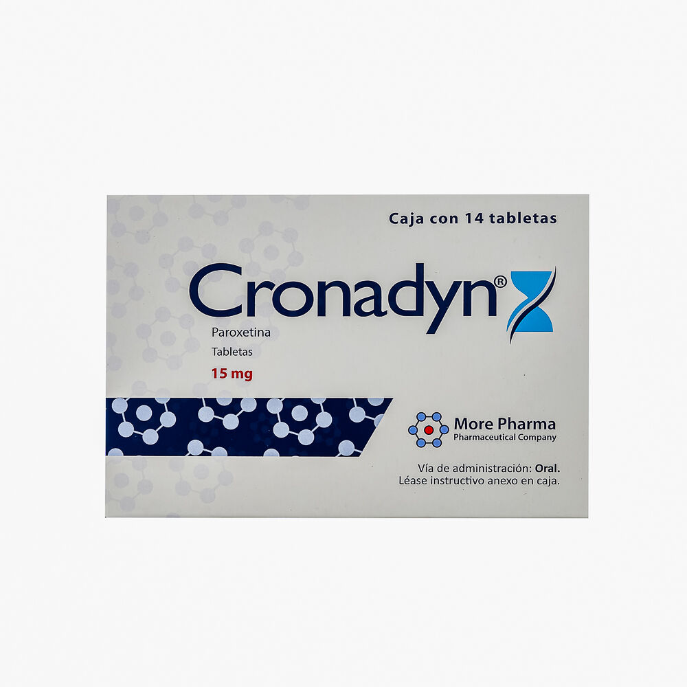 CRONADYN 15MG C 14 TAB