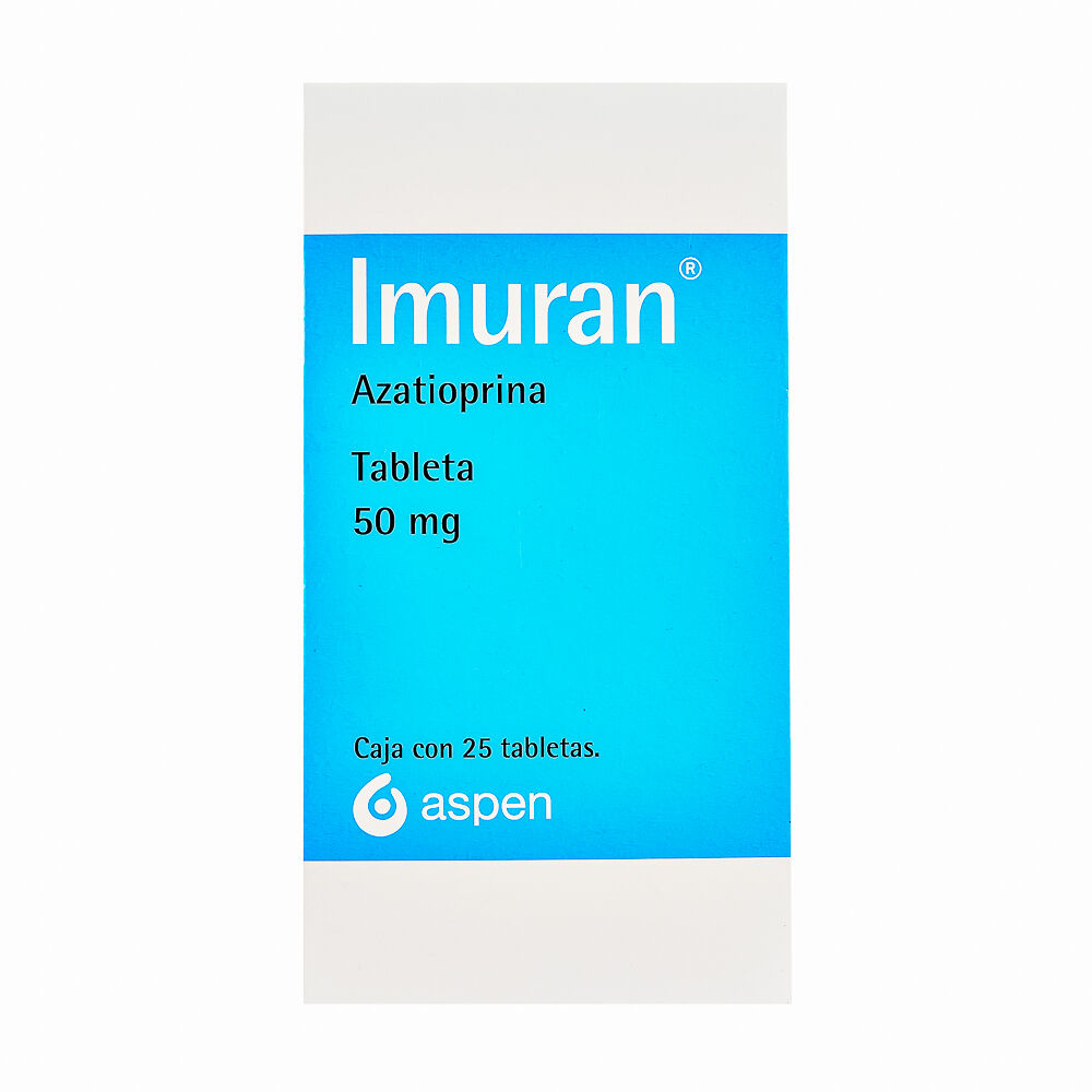 IMURAN 50MG C 25 TAB AZATIOPRINA