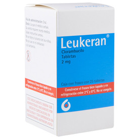 LEUKERAN 2MG C 25 TAB CLORANBUCILO