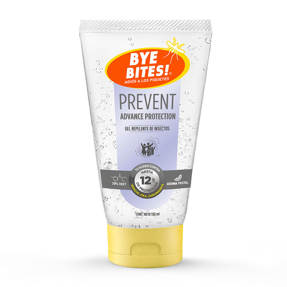 REPELENTE BYE BITES PREVENT ADVANCE GEL 150ML