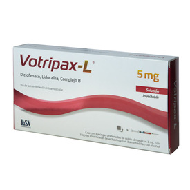 VOTRIPAX-L 5MG SOL INY C 3 JGA PRELL C 3ML