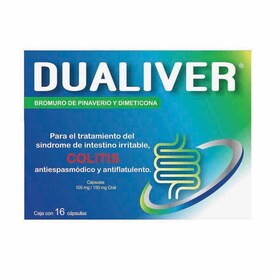 DUALIVER 100/150MG C 16 CAP