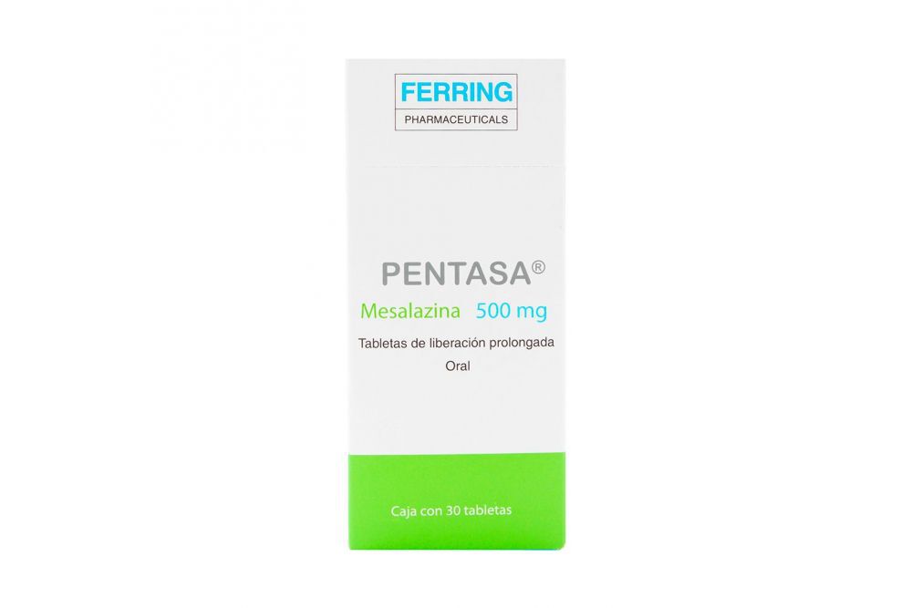 PENTASA 500MG C 30 TAB MESALAZINA