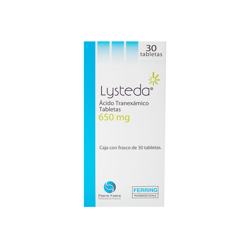 LYSTEDA 650MG C 30 TAB  ACIDO TRANEXAMICO