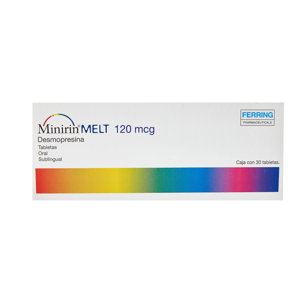MINIRIN MELT 120MCG C 30 TAB SUBLINGUAL